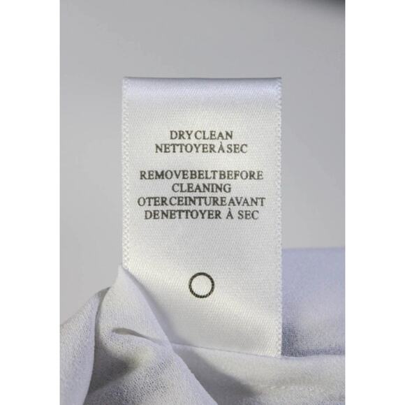 A.L.C. Brien Cream Brown Blue Jacobean Floral Silk Flutter Mini Skirt 8 - Picture 10 of 12